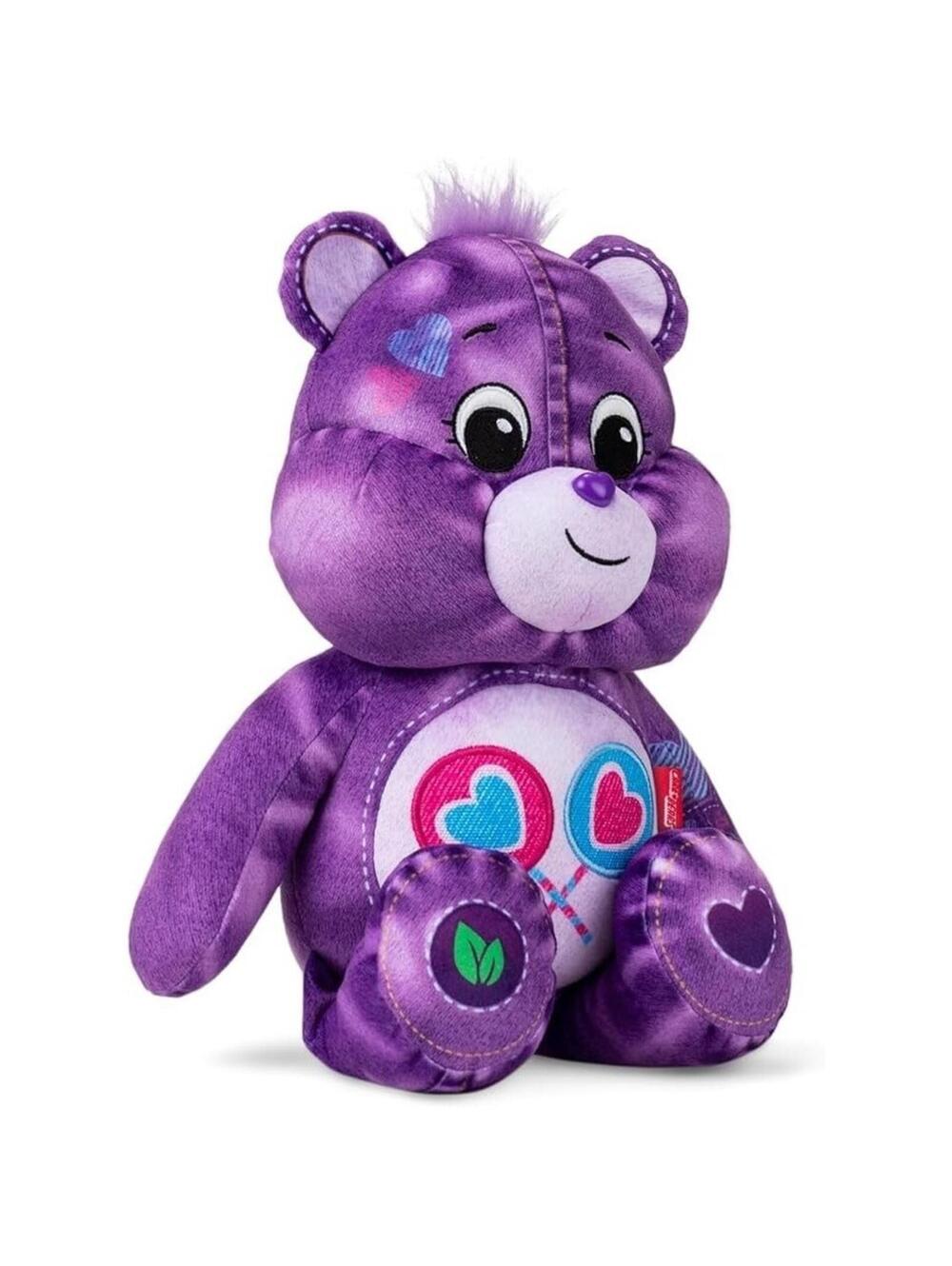 Care Bears 14" Medium Plush, Denim Edition - Shared Bear, Eco-Friendly, New